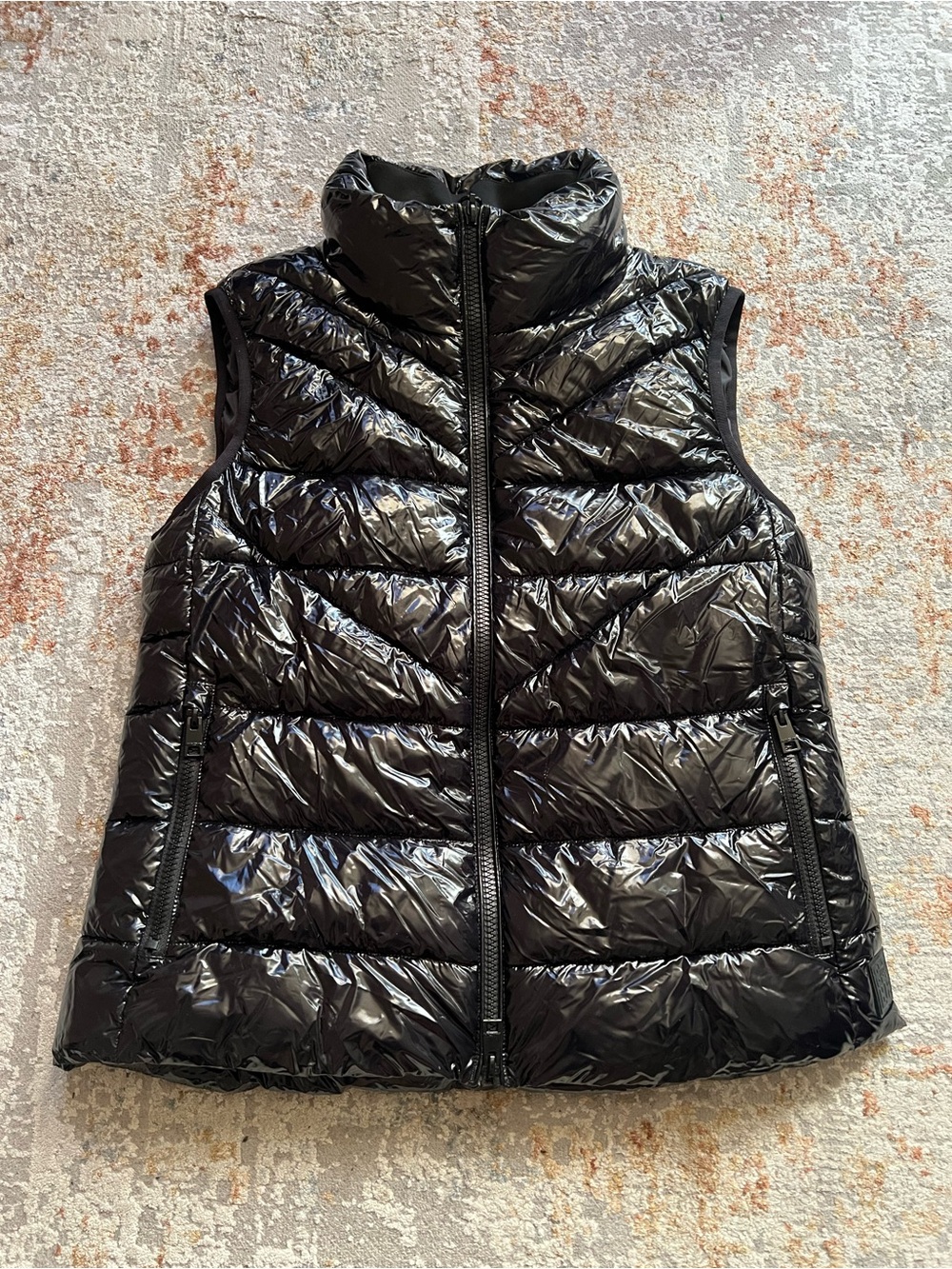 Marc Cain Sports Gloss Padded Gilet Black Designer Vest